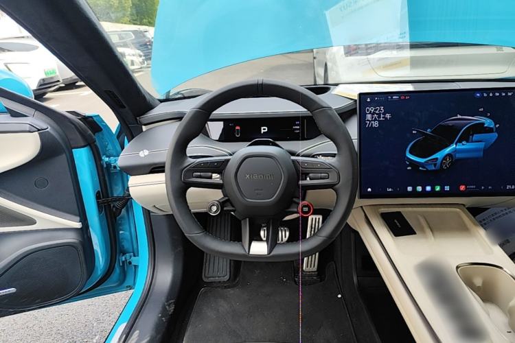 Used Xiaomi Auto SU7 2024 Four-Wheel Drive Ultra-Long Range Advanced Intelligent Driving Max Edition Steering Wheel