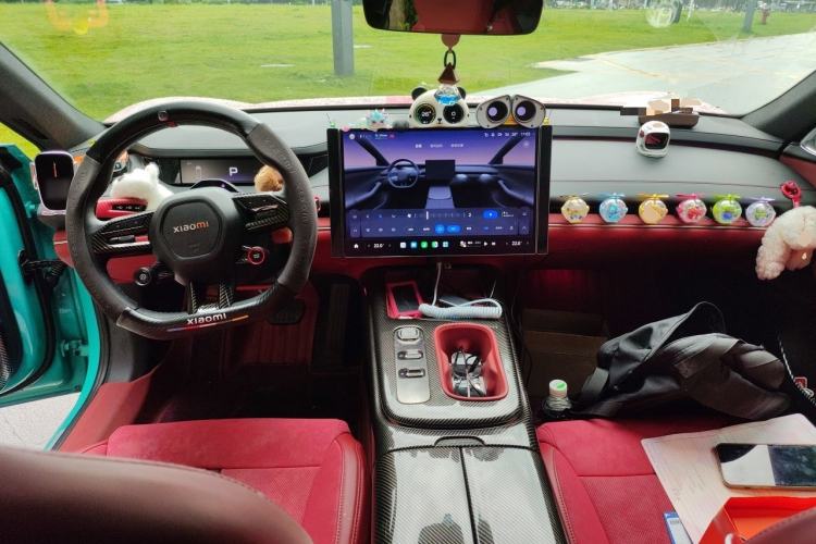 Used Xiaomi Auto SU7 2024 Rear-Drive Long-Range Intelligent Driving Version Center Console