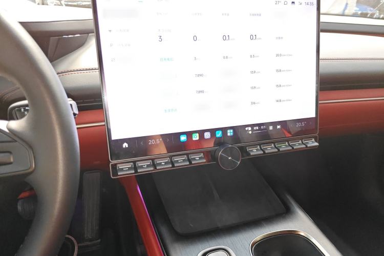 Used Xiaomi Auto SU7 2024 Rear-Drive Standard Founder Edition Audio And AC Panel
