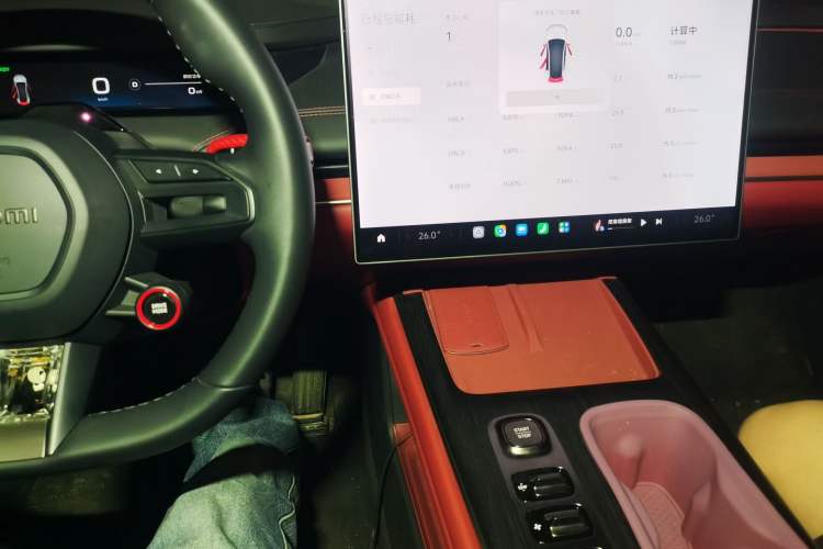 Used Xiaomi Auto SU7 2024 Rear-Drive Ultra-Long Range Advanced Pro-Level Intelligent Driving Version Audio And AC Panel