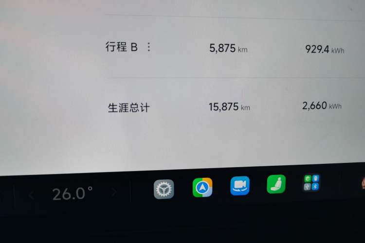 Used Xiaomi Auto SU7 2024 Rear-Drive Ultra-Long Range Advanced Pro-Level Intelligent Driving Version Odometer Close Up