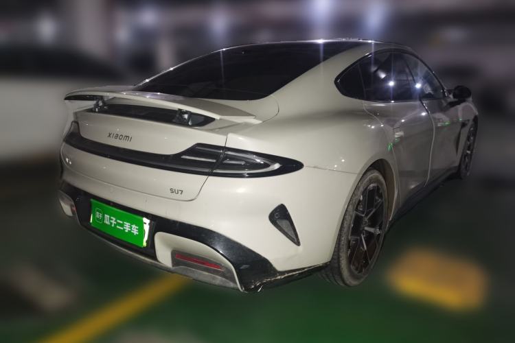 Used Xiaomi Auto SU7 2024 Rear-Drive Ultra-Long Range Advanced Pro-Level Intelligent Driving Version Rear Right 45 Deg