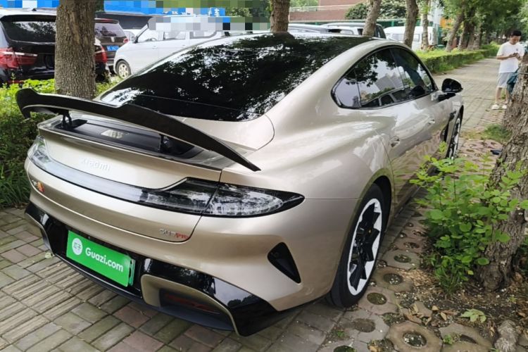 Used Xiaomi Auto SU7 2024 Rear-Drive Ultra-Long Range Advanced Pro-Level Intelligent Driving Version Rear Right 45 Deg