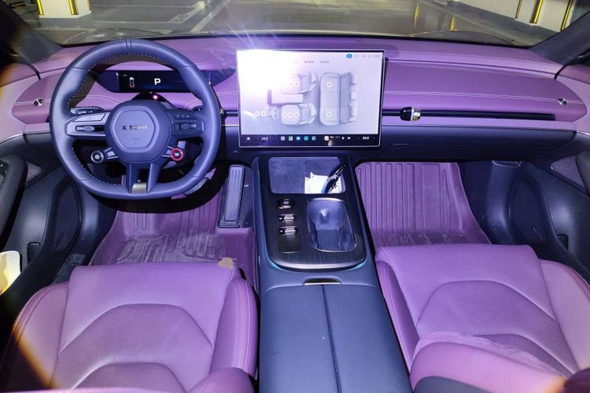 Used Xiaomi Auto SU7 2024 Rear-Drive Long-Range Intelligent Driving Version Center Console