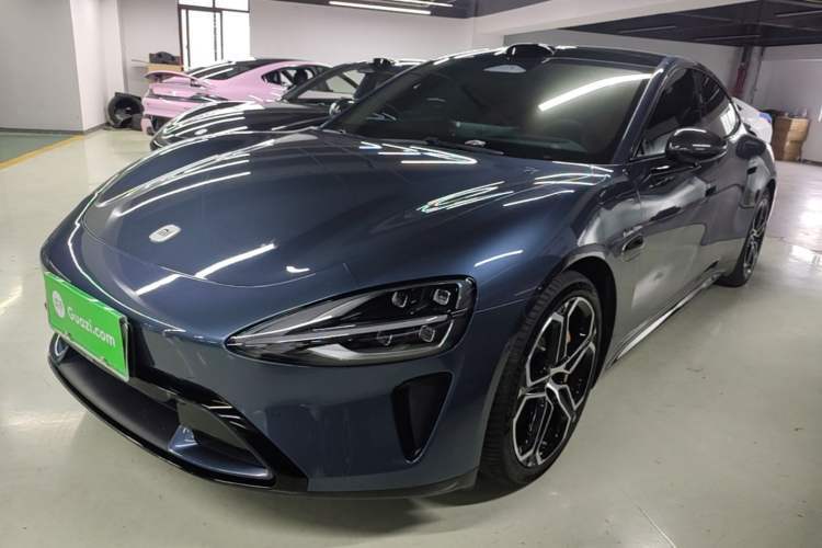 Used Xiaomi Auto SU7 2024 Four-Wheel-Drive Max Founder's Edition Guazi used car, China used car export, Used car for sale, Used Xiaomi Auto cars, Cheapest cars for sale, Electric vehicle, New energy car