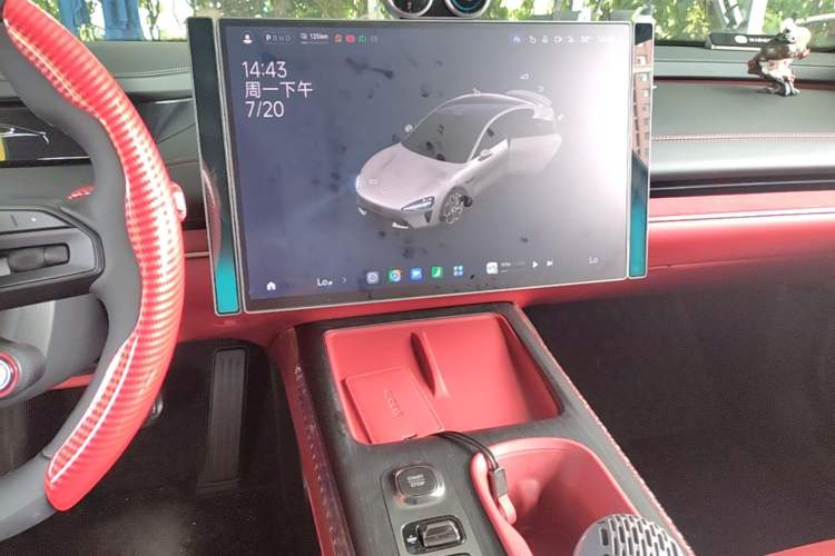 Used Xiaomi Auto SU7 2024 Rear-Drive Ultra-Long Range Advanced Pro-Level Intelligent Driving Version Audio And AC Panel