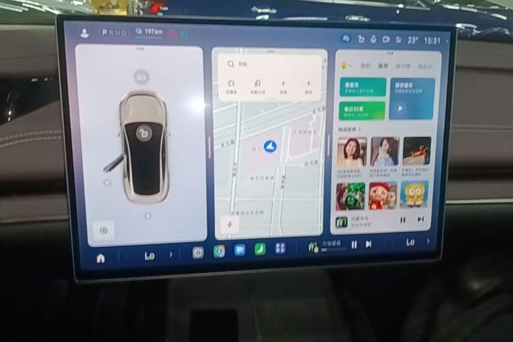 Used Xiaomi Auto SU7 2024 Rear-Drive Long-Range Intelligent Driving Version Audio And AC Panel