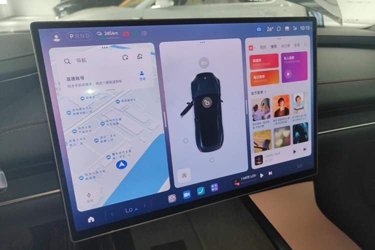 Used Xiaomi Auto SU7 2024 Rear-Drive Ultra-Long Range Advanced Pro-Level Intelligent Driving Version Audio And AC Panel