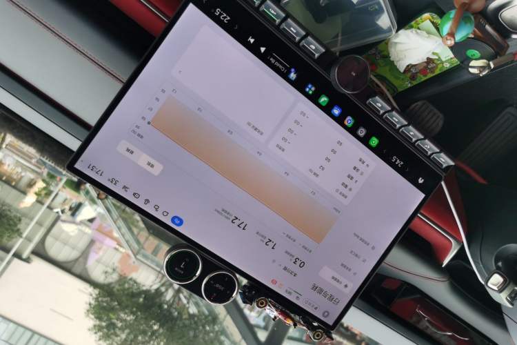Used Xiaomi Auto SU7 2024 Rear-Drive Ultra-Long Range Advanced Pro-Level Intelligent Driving Version Audio And AC Panel