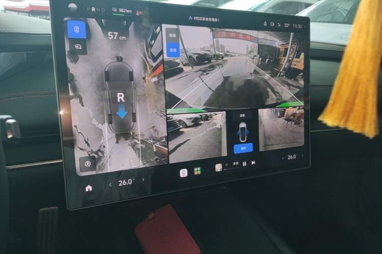 Used Xiaomi Auto SU7 2024 Four-Wheel Drive Ultra-Long Range Advanced Intelligent Driving Max Edition Audio And AC Panel