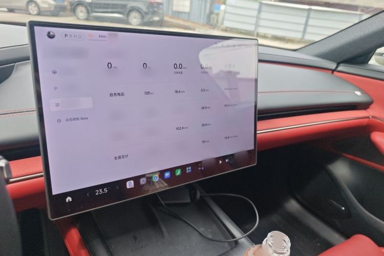 Used Xiaomi Auto SU7 2024 Rear-Drive Long-Range Intelligent Driving Version Audio And AC Panel