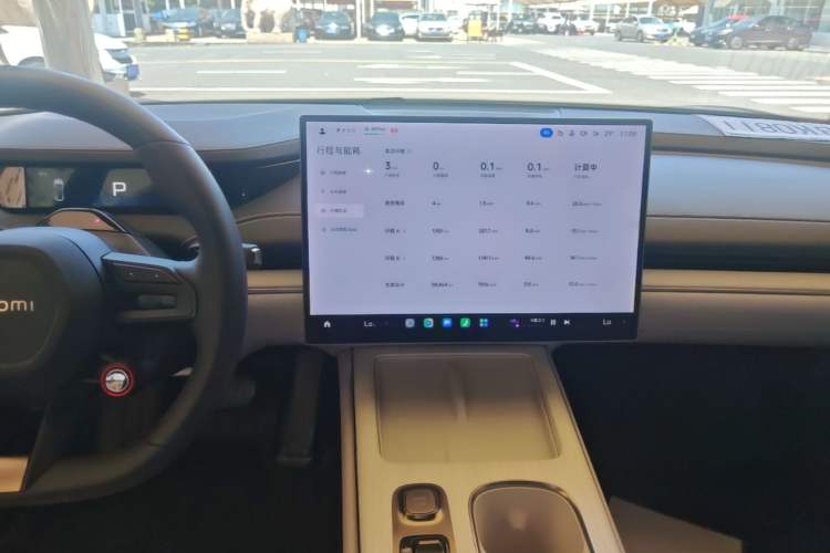 Used Xiaomi Auto SU7 2024 Rear-Drive Ultra-Long Range Advanced Pro-Level Intelligent Driving Version Audio And AC Panel