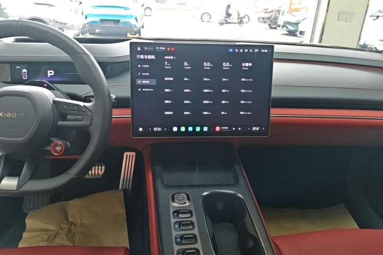 Used Xiaomi Auto SU7 2024 Four-Wheel Drive Ultra-Long Range Advanced Intelligent Driving Max Edition Audio And AC Panel