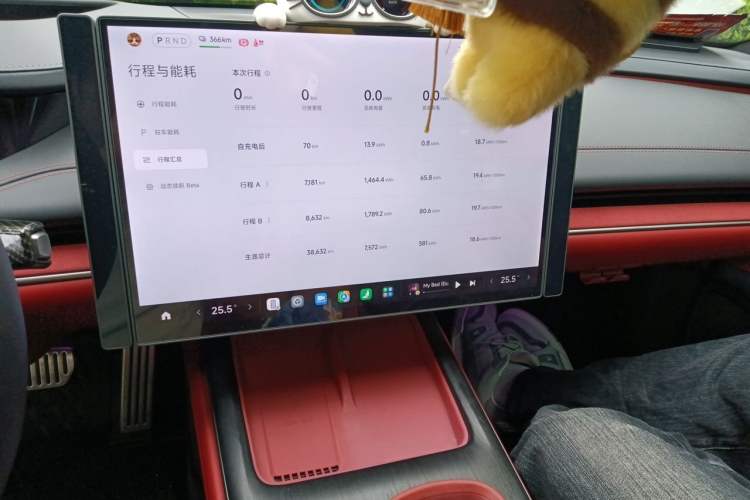 Used Xiaomi Auto SU7 2024 Four-Wheel Drive Ultra-Long Range Advanced Intelligent Driving Max Edition Audio And AC Panel