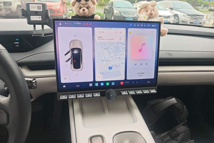 Used Xiaomi Auto SU7 2024 Rear-Drive Long-Range Intelligent Driving Version Audio And AC Panel