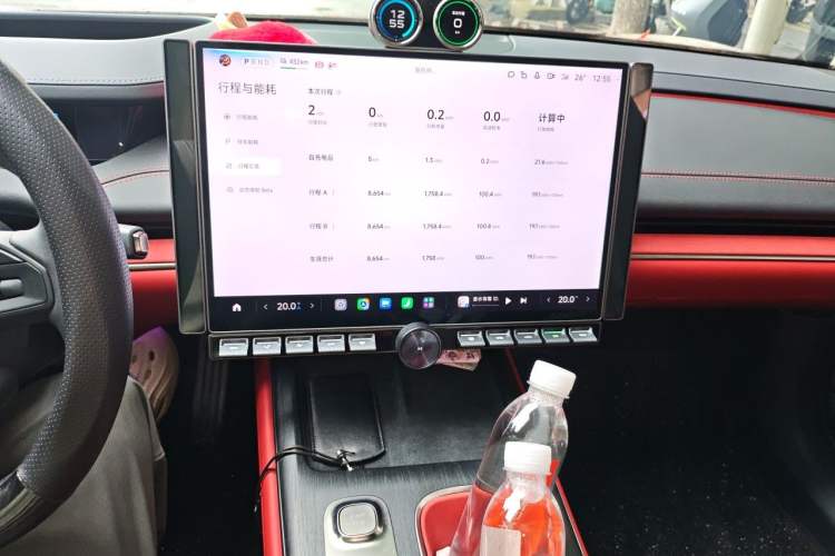 Used Xiaomi Auto SU7 2024 Four-Wheel Drive Ultra-Long Range Advanced Intelligent Driving Max Edition Audio And AC Panel