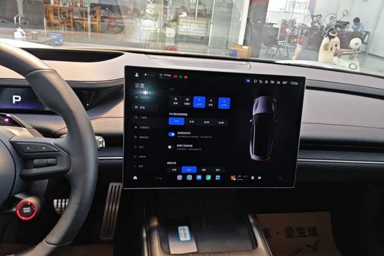 Used Xiaomi Auto SU7 2024 Four-Wheel Drive Ultra-Long Range Advanced Intelligent Driving Max Edition Audio And AC Panel