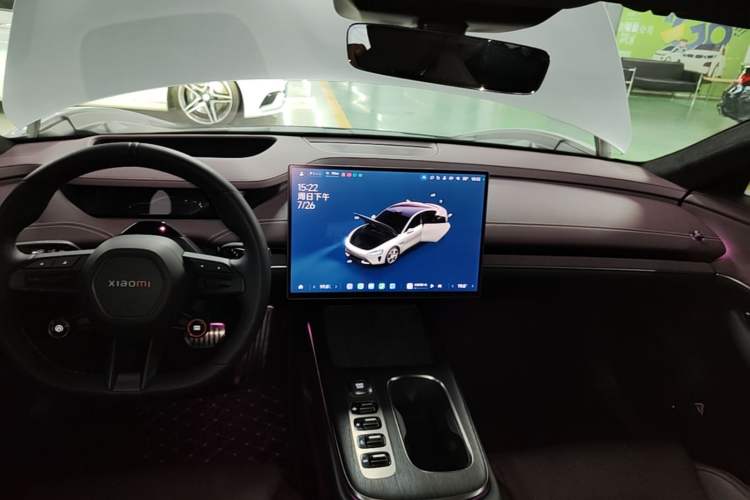 Used Xiaomi Auto SU7 2024 Four-Wheel Drive Ultra-Long Range Advanced Intelligent Driving Max Edition Audio And AC Panel