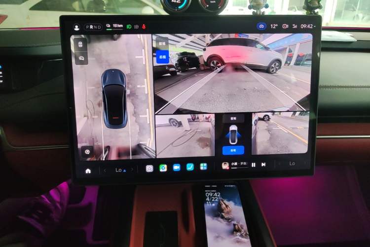 Used Xiaomi Auto SU7 2024 Rear-Drive Long-Range Intelligent Driving Version Audio And AC Panel