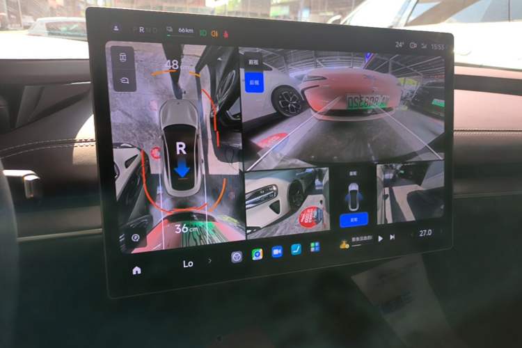 Used Xiaomi Auto SU7 2024 Rear-Drive Ultra-Long Range Advanced Pro-Level Intelligent Driving Version Audio And AC Panel