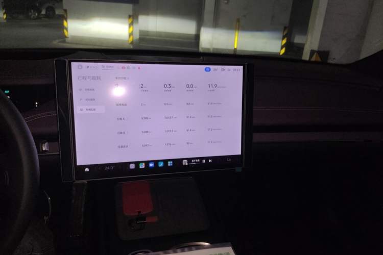 Used Xiaomi Auto SU7 2024 Four-Wheel Drive Ultra-Long Range Advanced Intelligent Driving Max Edition Audio And AC Panel