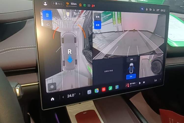 Used Xiaomi Auto SU7 2024 Rear-Drive Long-Range Intelligent Driving Version Audio And AC Panel