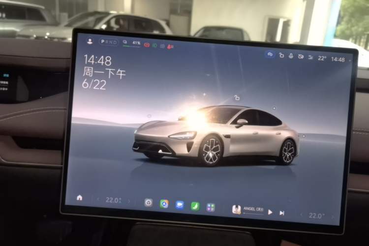 Used Xiaomi Auto SU7 2024 Rear-Drive Long-Range Intelligent Driving Version Audio And AC Panel