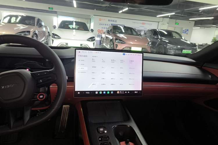 Used Xiaomi Auto SU7 2024 Four-Wheel Drive Ultra-Long Range Advanced Intelligent Driving Max Edition Audio And AC Panel