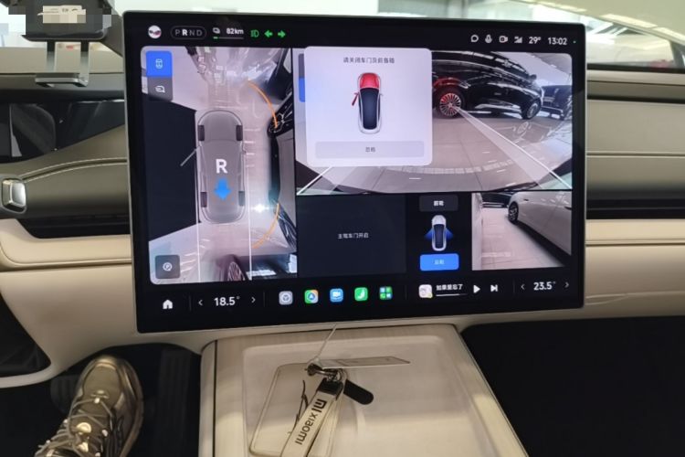 Used Xiaomi Auto SU7 2024 Rear-Drive Ultra-Long Range Advanced Pro-Level Intelligent Driving Version Audio And AC Panel