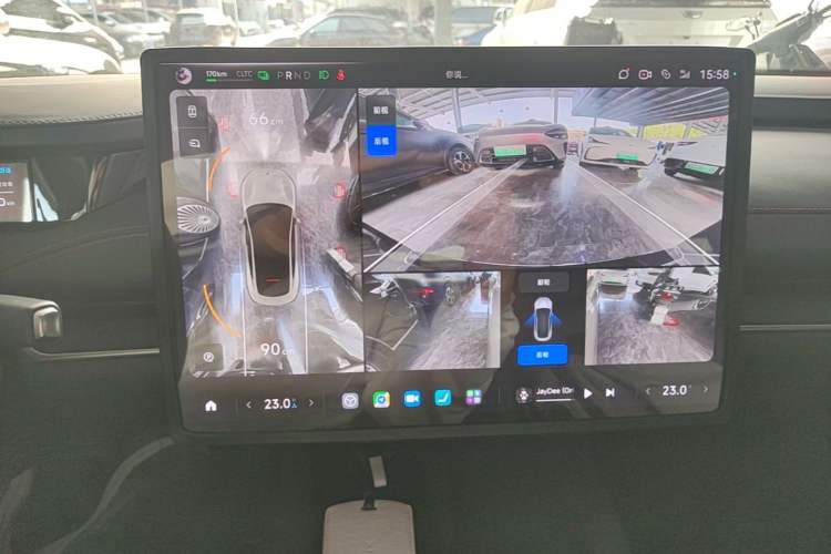 Used Xiaomi Auto SU7 2024 Rear-Drive Ultra-Long Range Advanced Pro-Level Intelligent Driving Version Audio And AC Panel