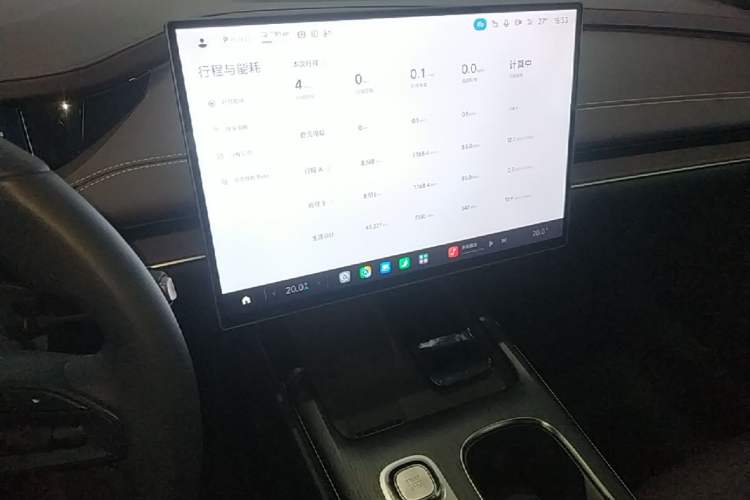 Used Xiaomi Auto SU7 2024 Rear-Drive Long-Range Intelligent Driving Version Audio And AC Panel