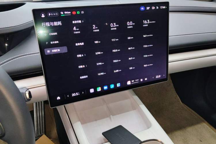 Used Xiaomi Auto SU7 2024 Four-Wheel Drive Ultra-Long Range Advanced Intelligent Driving Max Edition Audio And AC Panel