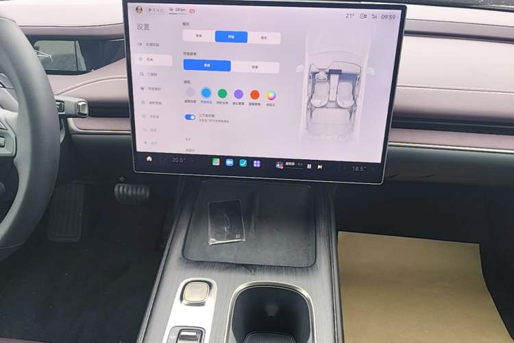 Used Xiaomi Auto SU7 2024 Rear-Drive Long-Range Intelligent Driving Version Audio And AC Panel
