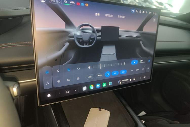 Used Xiaomi Auto SU7 2024 Four-Wheel Drive Ultra-Long Range Advanced Intelligent Driving Max Edition Audio And AC Panel