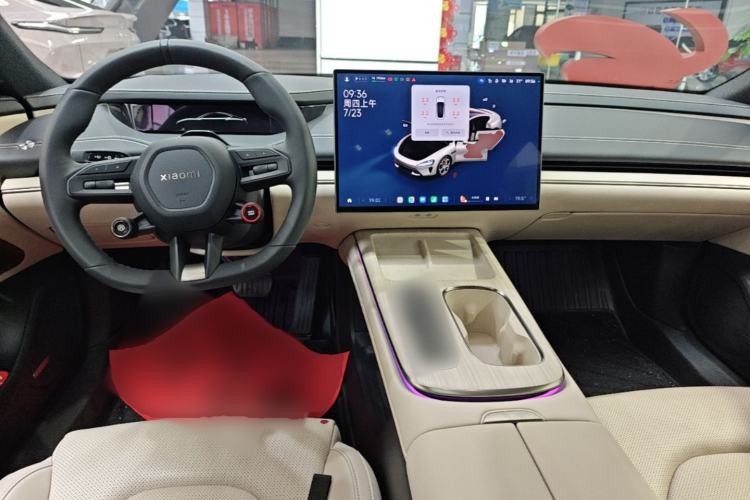 Used Xiaomi Auto SU7 2024 Rear-Drive Ultra-Long Range Advanced Pro-Level Intelligent Driving Version Center Console