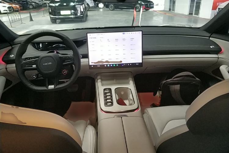 Used Xiaomi Auto SU7 2024 Rear-Drive Ultra-Long Range Advanced Pro-Level Intelligent Driving Version Center Console