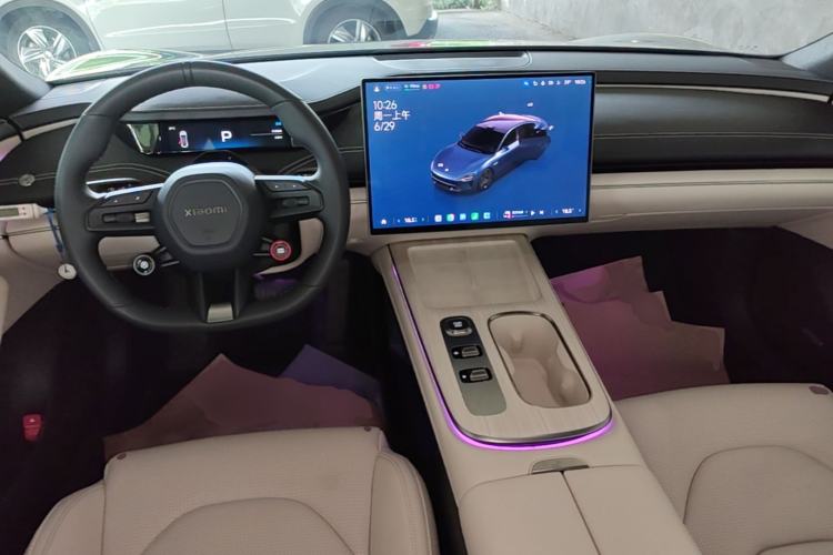 Used Xiaomi Auto SU7 2024 Rear-Drive Ultra-Long Range Advanced Pro-Level Intelligent Driving Version Center Console