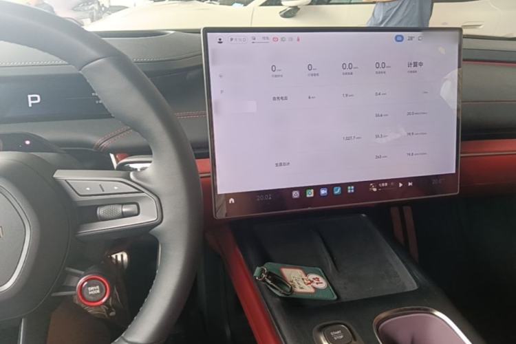 Used Xiaomi Auto SU7 2024 Four-Wheel Drive Ultra-Long Range Advanced Intelligent Driving Max Edition Center Console