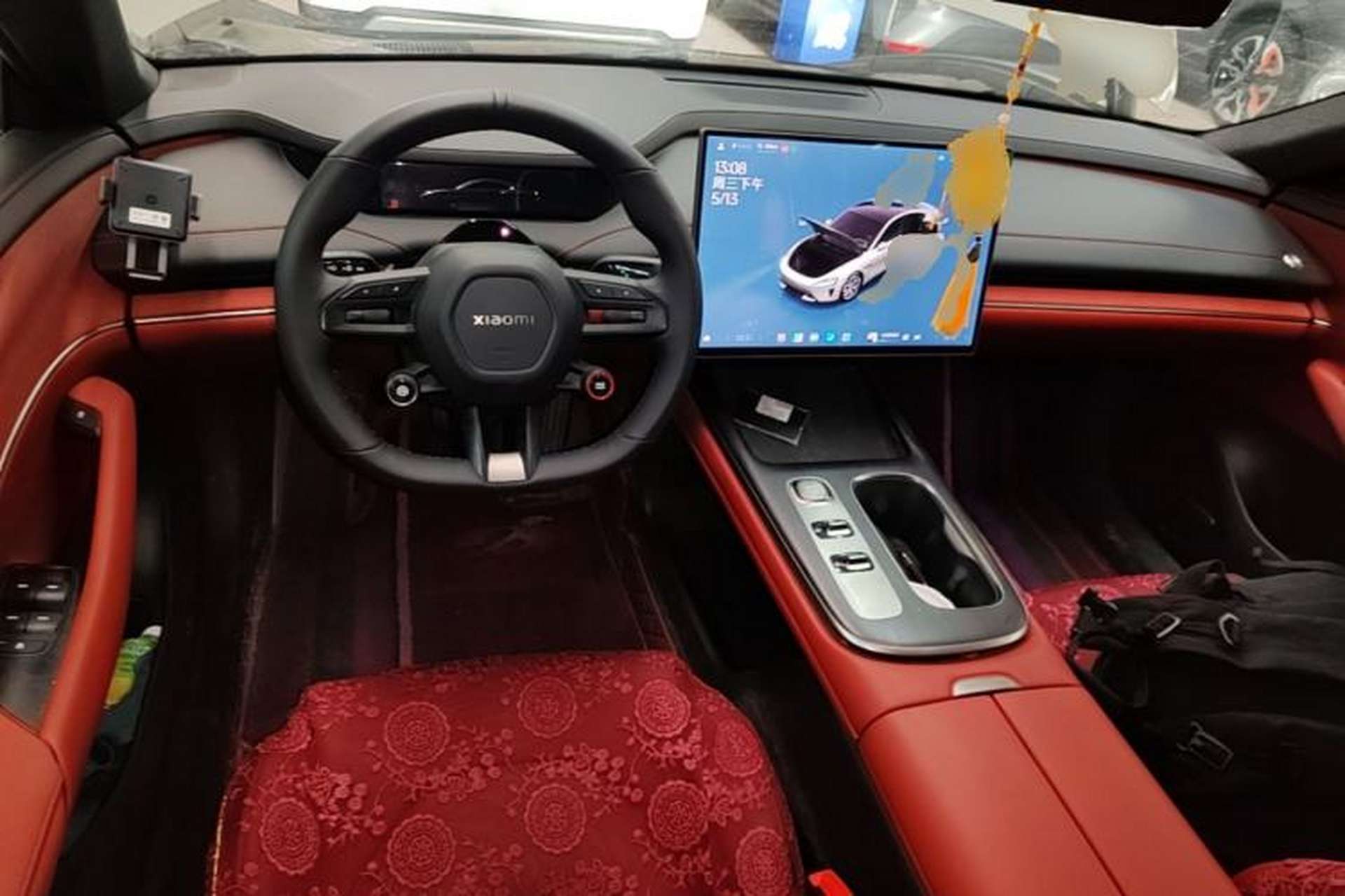 Used Xiaomi Auto SU7 2024 Rear-Drive Long-Range Intelligent Driving Version Center Console