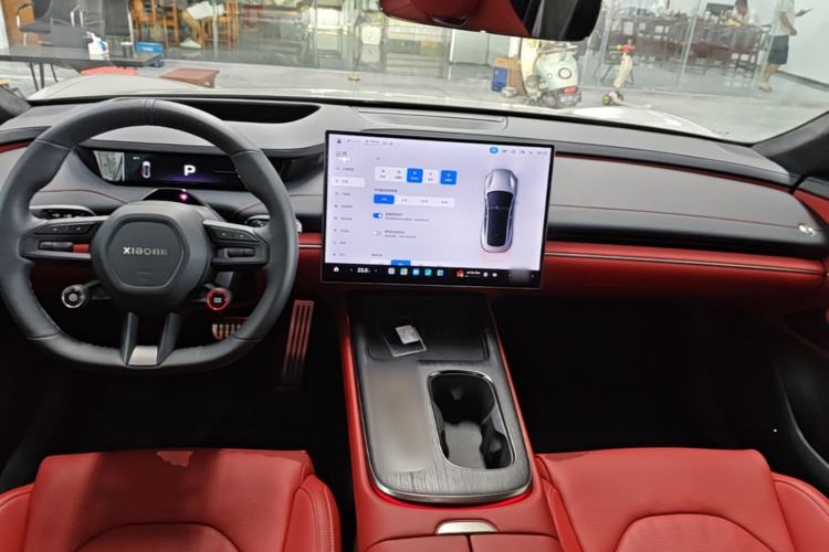 Used Xiaomi Auto SU7 2024 Four-Wheel Drive Ultra-Long Range Advanced Intelligent Driving Max Edition Center Console