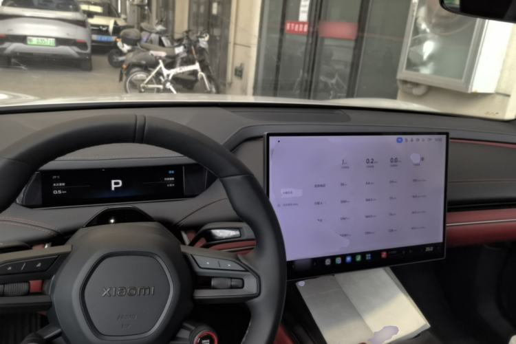 Used Xiaomi Auto SU7 2024 Rear-Drive Long-Range Intelligent Driving Version Center Console