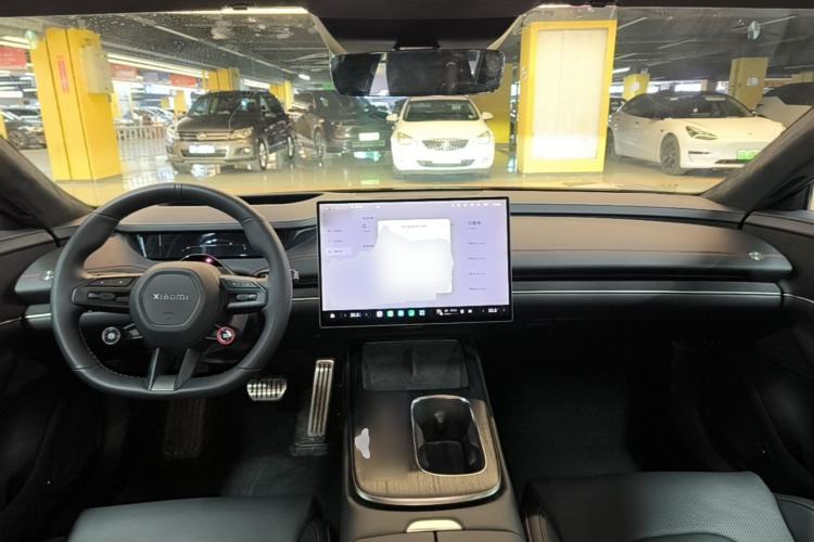 Used Xiaomi Auto SU7 2024 Four-Wheel Drive Ultra-Long Range Advanced Intelligent Driving Max Edition Center Console
