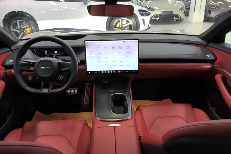Used Xiaomi Auto SU7 2024 Four-Wheel Drive Ultra-Long Range Advanced Intelligent Driving Max Edition Center Console