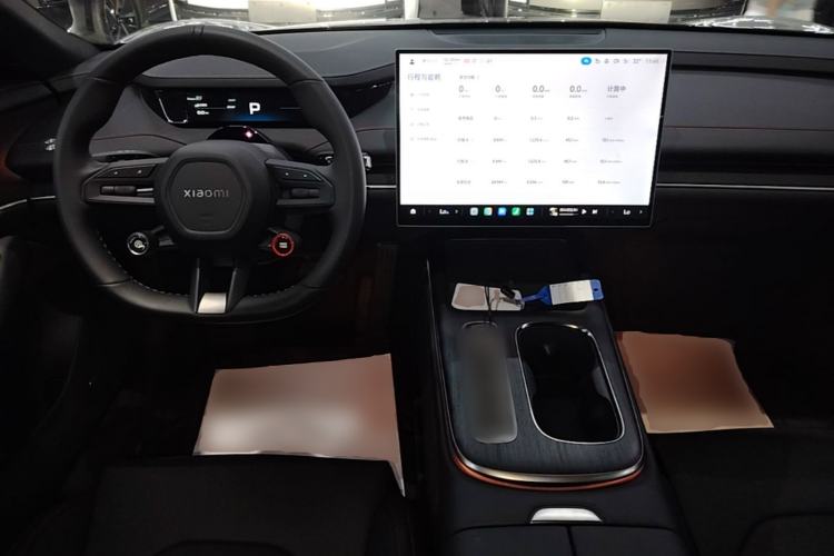 Used Xiaomi Auto SU7 2024 Rear-Drive Ultra-Long Range Advanced Pro-Level Intelligent Driving Version Center Console