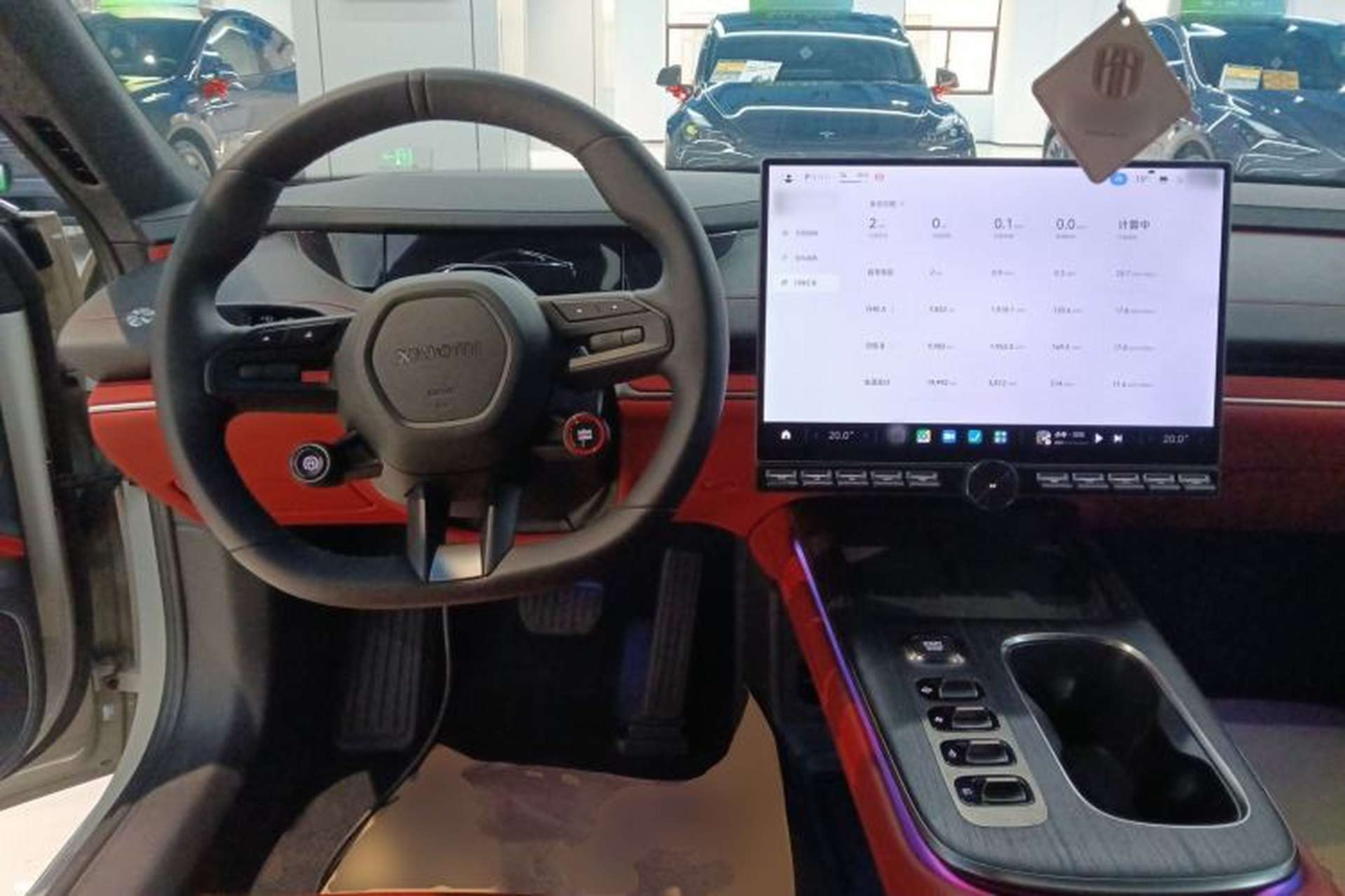 Used Xiaomi Auto SU7 2024 Rear-Drive Ultra-Long Range Advanced Pro-Level Intelligent Driving Version Center Console