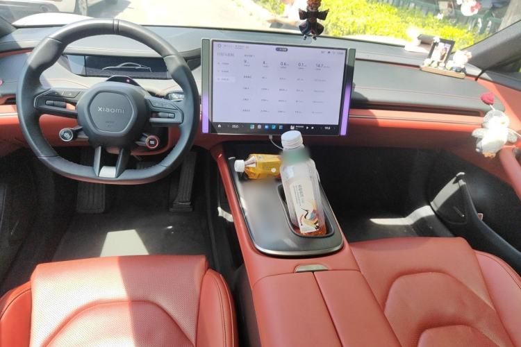 Used Xiaomi Auto SU7 2024 Rear-Drive Ultra-Long Range Advanced Pro-Level Intelligent Driving Version Center Console