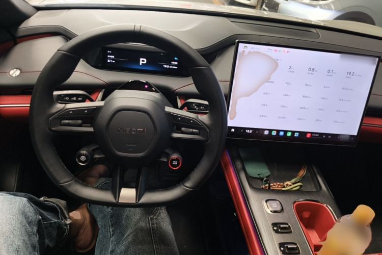 Used Xiaomi Auto SU7 2024 Rear-Drive Ultra-Long Range Advanced Pro-Level Intelligent Driving Version Center Console