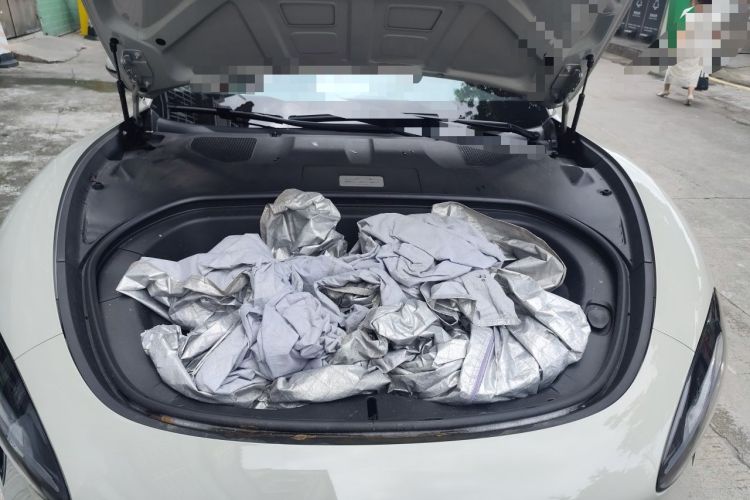Used Xiaomi Auto SU7 2024 Rear-Drive Long-Range Intelligent Driving Version Engine Bay