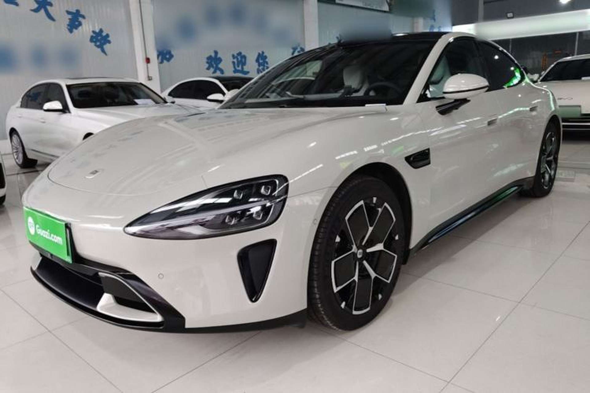 Used Xiaomi Auto SU7 2024 Rear-Drive Ultra-Long Range Advanced Pro-Level Intelligent Driving Version Front Left 45 Deg
