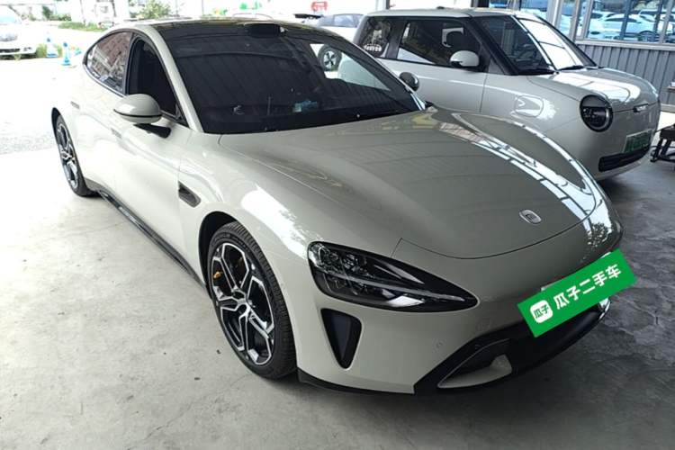 Used Xiaomi Auto SU7 2024 Rear-Drive Ultra-Long Range Advanced Pro-Level Intelligent Driving Version Front Right 45 Deg